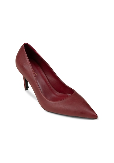 Deery Kadın Bordo Stiletto Topuklu Ayakkabı - Rd005zbrdm01 Bordo