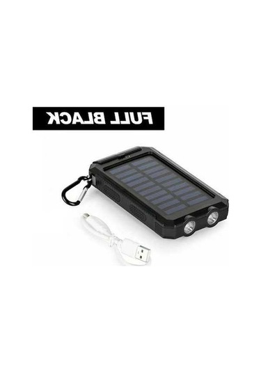 Pazly Su Geçirmez 20000mah Güneş Enerjili Powerbank Pusula Tasarımı Su Geçirmez, Hafif, Güçlü Ve Pratik Enerji Sağlayıcı