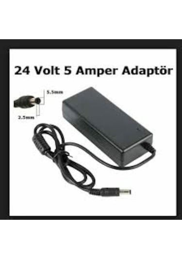 Hightek 24 Volt 5 Amper Plastik Kasa Adaptör