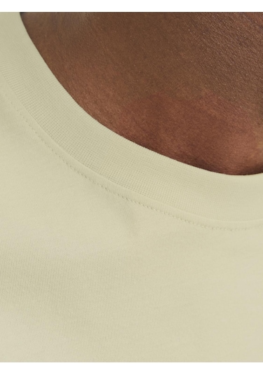 Jack & Jones Erkek Kabartma Logo Baskili Tisört - Vesterbro - 12240121 Celadon Tint