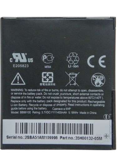 Htc Desire G7 Bb99100 Batarya Pil 1400 Mah
