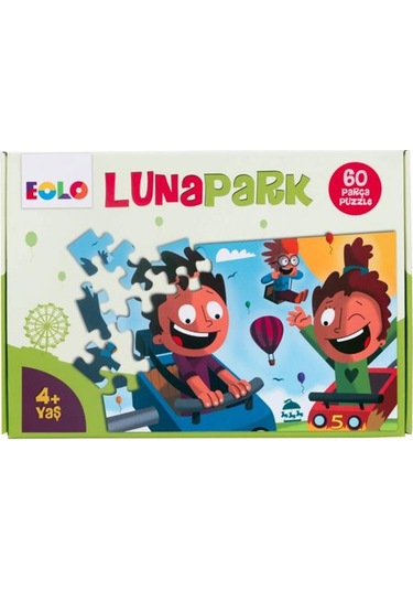 +4 Yaş Lunapark 60 Parça Puzzle (Eolo)