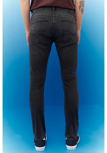 Lee Luke Slim Tapered Fit Normal Bel Esnek Jean Kot Pantolon L719ADER Antrasit