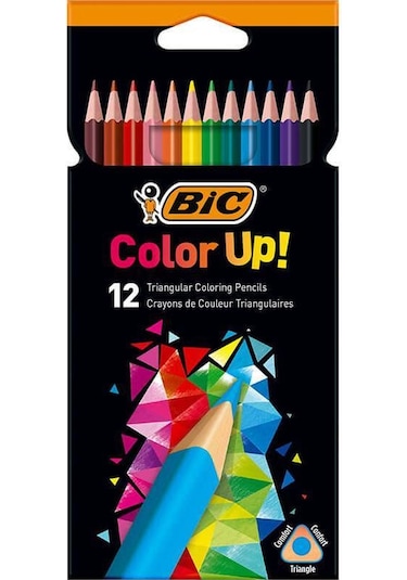 Bic Color Up Kuru Boya Kalemi 12 Renk