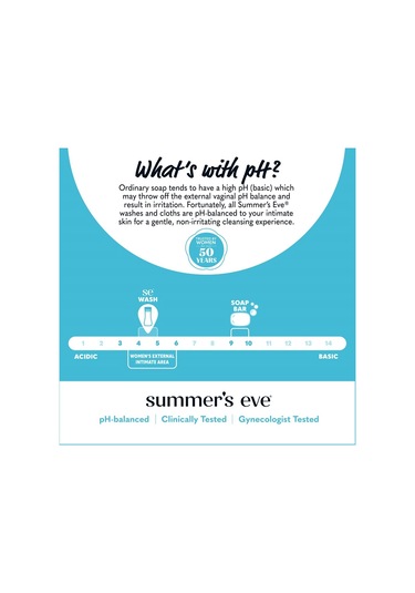 Summer's Eve Genital Bölge Temizleme Jeli Kokusuz Sensitive 444 Ml