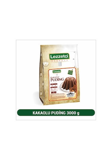 Lezzetçi Kakaolu Puding 3 KG