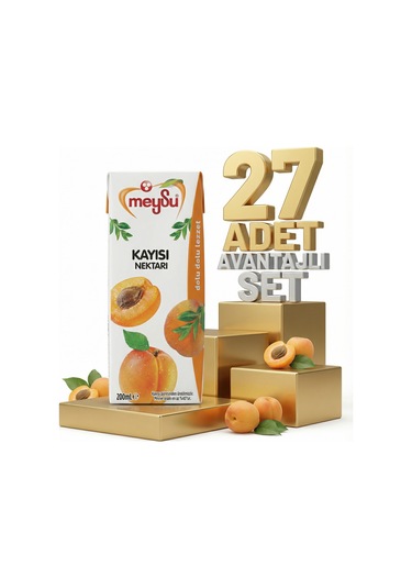 Meysu Nektar Kayısı 27x200 Ml