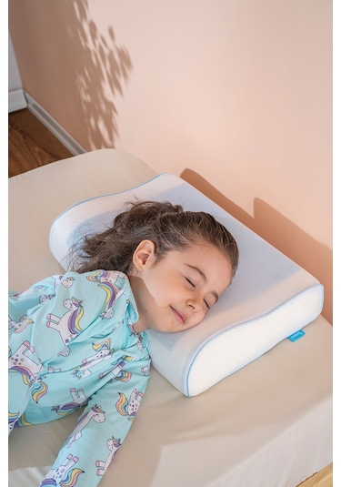 Jelli Ortopedik Visco Yastık Serinleten Yastık 45 31 10/7 Cm Beyaz