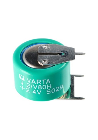 Varta 2 - V80H Nimh Şarj Edilebilir Nimh Düğme Hücresi