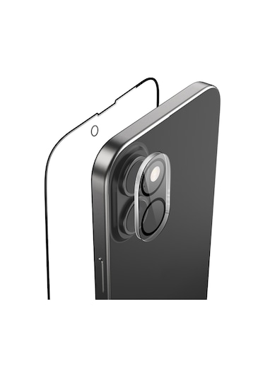 İphone Uyumlu 16 Plus Raptic Temperli Ekran Ve Lens Koruyucu 2'li Set