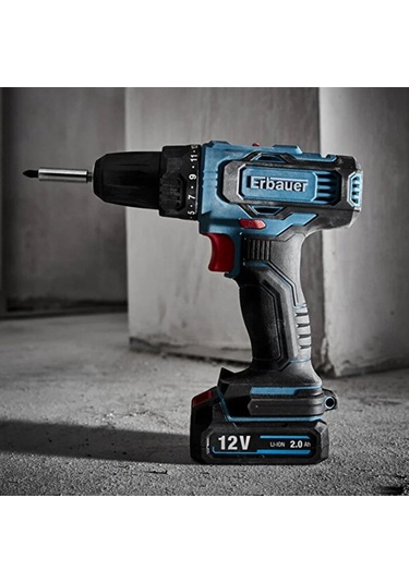 Erbauer EDD12-Li-2 Çift Akülü Matkap 12V