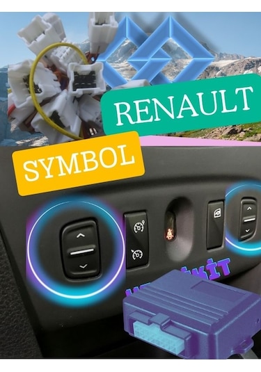 Yerlikit Renault Symbol Cam Modülü Orta Konsol