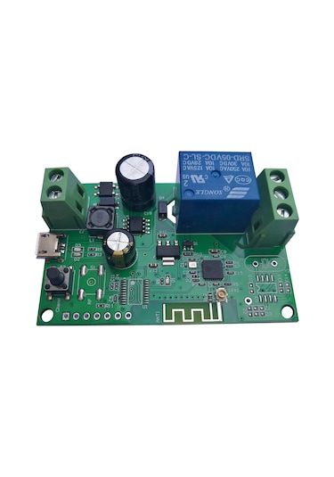 Teltree Akıllı Wifi Anahtarı Modülü - Ewelink Uyumlu, Google Home/alexa Destekli, Zamanlayıcılı Motor Ve Kapı Kontrolü 1-gang