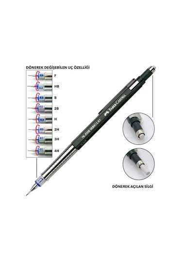Faber-Castell Vario 0.7 Mmlüks Versatil Kalem