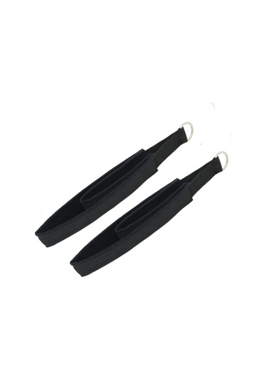 Dolıty Reformer Için 2 Pilates Çift Döngü Askısı Siyah Siyah