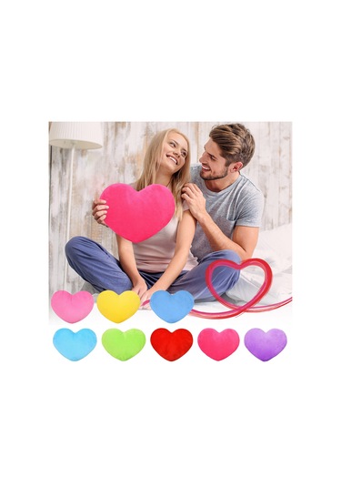 23,6 İnç Kalp Yastık, Kalp Şeklinde Yastık, Yumuşak Sahte Aşk Yastık, Kalp Yastıklar, Kalp Peluş Yastıklar Yastık Kızlar Kadınlar Sevgililer Günü Diğer