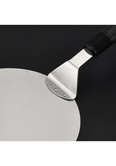 Homyl Paslanmaz Çelik Pizza Kabuğu Fırın Kürek Spatula Gümüş GÜmüş