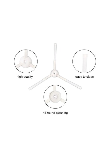 Xiaomi Vacuum Mop 2in1 Essential (MJSTG1) Uyumlu Yan Fırça 2 'li