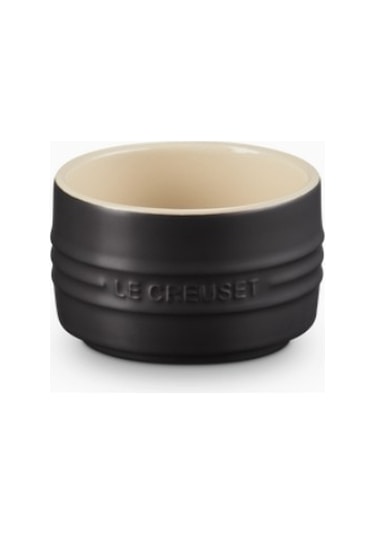 Le Creuset Seramik Ramekin, Istiflenebilir Lüks Sunum Kase Mat Siyah
