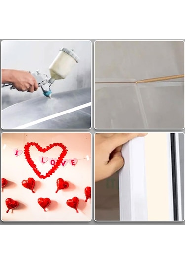 Dayson Maskeleme Bandı Kağıt Bant Beyaz 24 Mm X 35 Metre