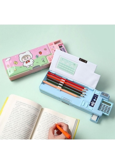 Maoyaya Hesap Makinesi Kalemlik, Kalemtıraş, Kırtasiye Kutusu, Öğrenci Hediyesi 05 Diğer