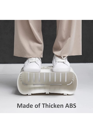 Duş Rafı Ve Sabunluk Sabunluk Çift Katmanlı Duş Rafı Emişli Duş Sepeti Düzenleyici Maksimum Tutma Kapasitesi 22 Lbs Banyo Rafı Duş Beyaz