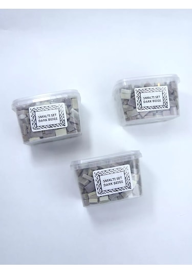 Artworker Mozayik Ve El İşleri İçin Bej Renk Dark Beige Emaye 0,6 Kg 256235941