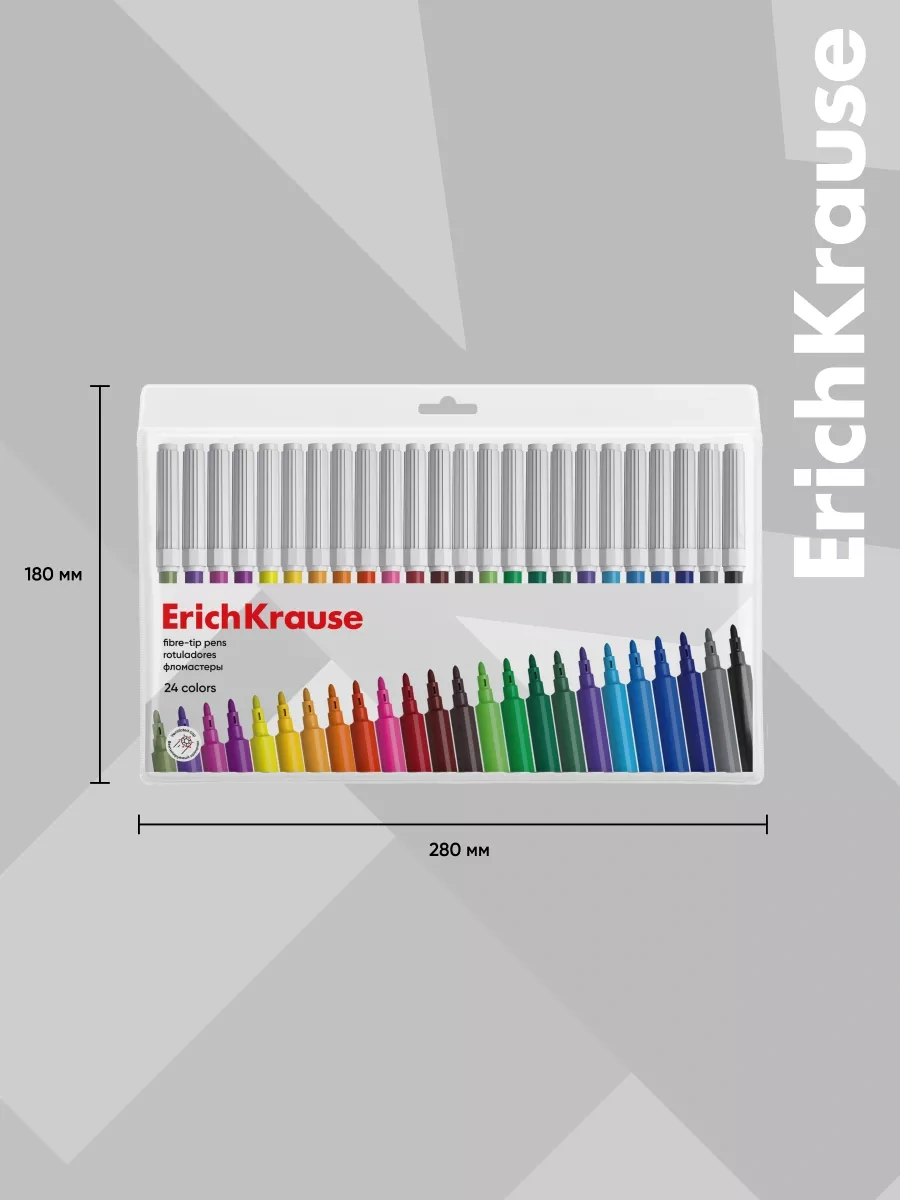 Erichkrause 24 Renkli Keçeli Kalem 189487828