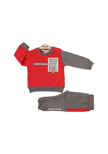 Miniwold Erkek Bebek Scoters Şardonlu Çocuk Eşofman Takımı 16792 001