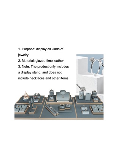 5.5x5.5x3.5 Cm Saplama Tutucu İnci Gri Takı Bilezik Küpe Ekran Standı Çok Renkli