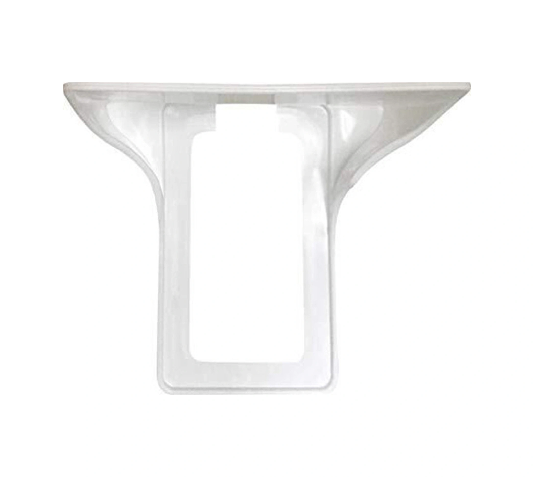 Yuntech01 Abd Standart Duvar Tipi Telefon Şarj Soketi Rafı, Pp Malzeme, Açılır Depolama Tabağı, Vidalı Kurulum, Dayanıklı, Kablosuz Karmaşıklık Önleyici C Modeli Beyaz