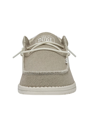 Off Whıte Sneaker Günlük Erkek Hd.40003 Hey Dude Wally Braid Beyaz