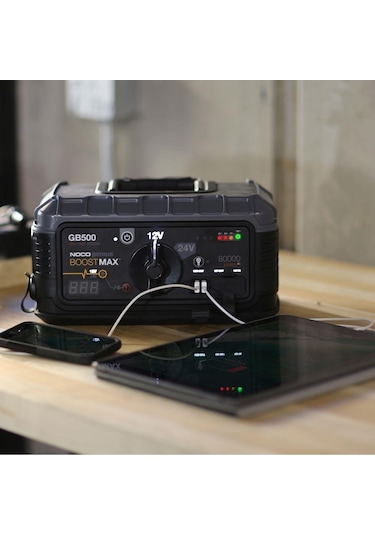 Noco Genius Gb500 12V-24V 6250 Amp Ultrasafe Lityum Akü Takviye + N11.1927