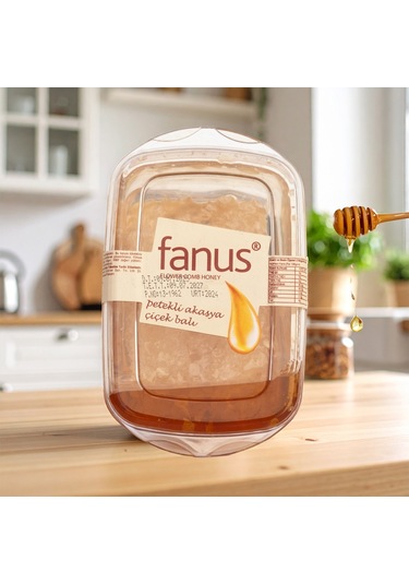 Fanus Petekli Çiçek Balı 220 G