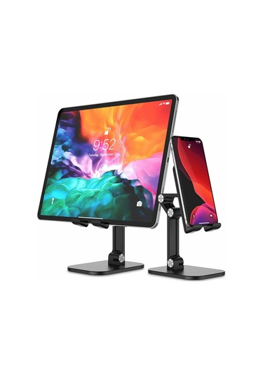 Yifomall Katlanabilir Telefon Ve Tablet Tutucu - 4 Ayarlanabilir Açı, Kaymaz Taban, Seyahat Ve Ev Kullanımı İçin İdeal