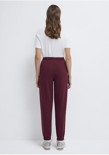 Mavi - Bordo Basic Eşofman Altı 1600903-90705 Bordo
