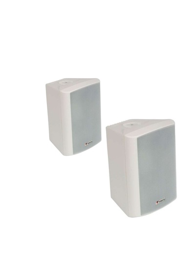 Westa Ws-5 Tw 13 Cm Trafolu Plastik Kabin Hoparlör Beyaz, 125 W 2 Adet