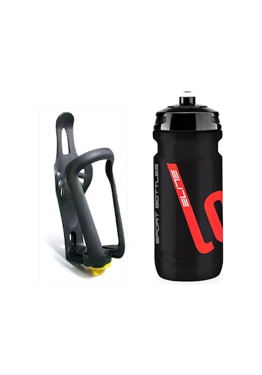 Elite Loli Bisiklet Plastik Matara, Suluk + Matara Kafesi 1