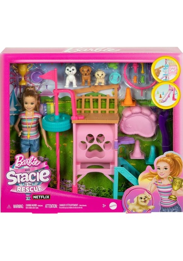 Barbie Stacie'nin Köpekçik Oyun Parkı HRM10