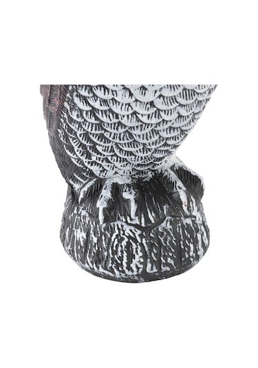 Youmex Plastik Baykuş Kuş Kovucu - Bahçe, Çimen, Parklarda Kuşları Engelle - Su Geçirmez Ve Güneş Direnci - Gerçekçi Dekoratif Tasarım