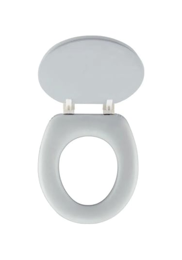 Lüks Klozet Kapağı Desenli Düz Kalın Süngerli Royaleks-14054 Çok Renkli