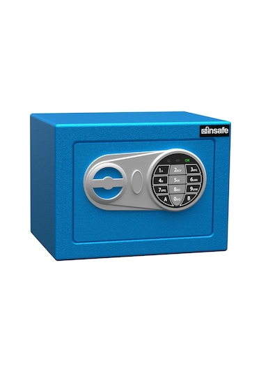 İnsafe ISCI17 Küçük Boy Çelik Para Kasası Mavi