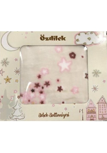 ÖZDİLEK STELLA BEBE BATTANİYE PEMBE 100 X 120