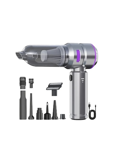 Araç Süpürgesi Kablosuz El Süpürgesi 16000 Pa Fırçasız Motor 4741