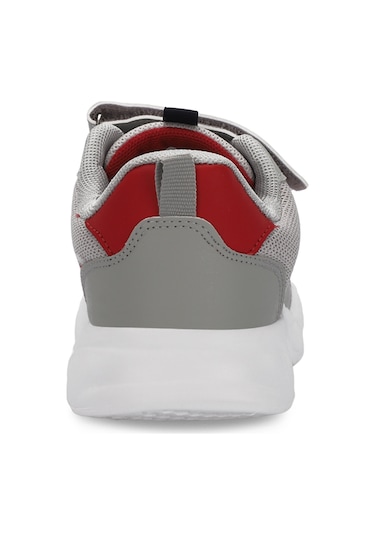 Slazenger PESO I Çocuk Cırt Cırtlı Gri Sneaker