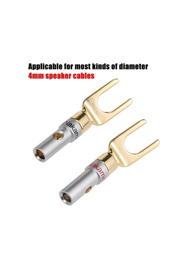 Novahub Y Tipi Ses Adaptörü - 5 Çift Bakır Kaplama Altın Ve Gümüş Kablo Konnektörü