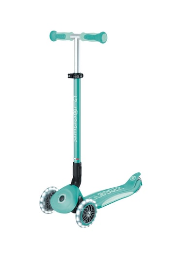 Globber Go Up Deluxe Işıklı Scooter - Mint Yeşili Yeşil