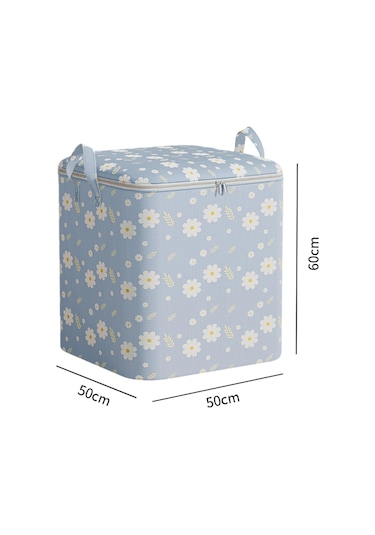 Suntek Yorgan Saklama Çantası Battaniye Elbise Organizasyonu 150 L - Mavi Diğer