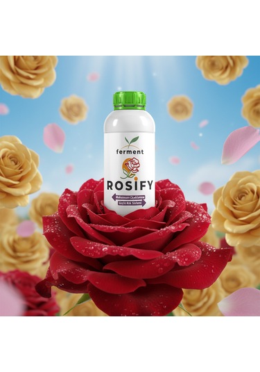 Rosify Üçlü 500 Ml 3 Adet Özel Gül Bakım Besini - Sarmaşık, Baston, Ve Saksı Gülleri İçin 500 ML