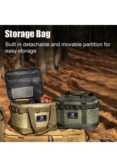 Besthome1 10l Oxford Kumaş Kamp Stoğu Çantası - Darbe Emici, Antrenörlü, Çok Renkli Kahverengi - Dış Mekan İçin Taşınabilir Sak Çok Renkli